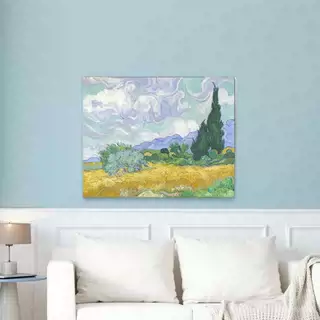 Van Gogh decorative paintings, niche art spray-painted hanging paintings, living room, dining room, entrance hall oil painting style art paintings, and homestay murals