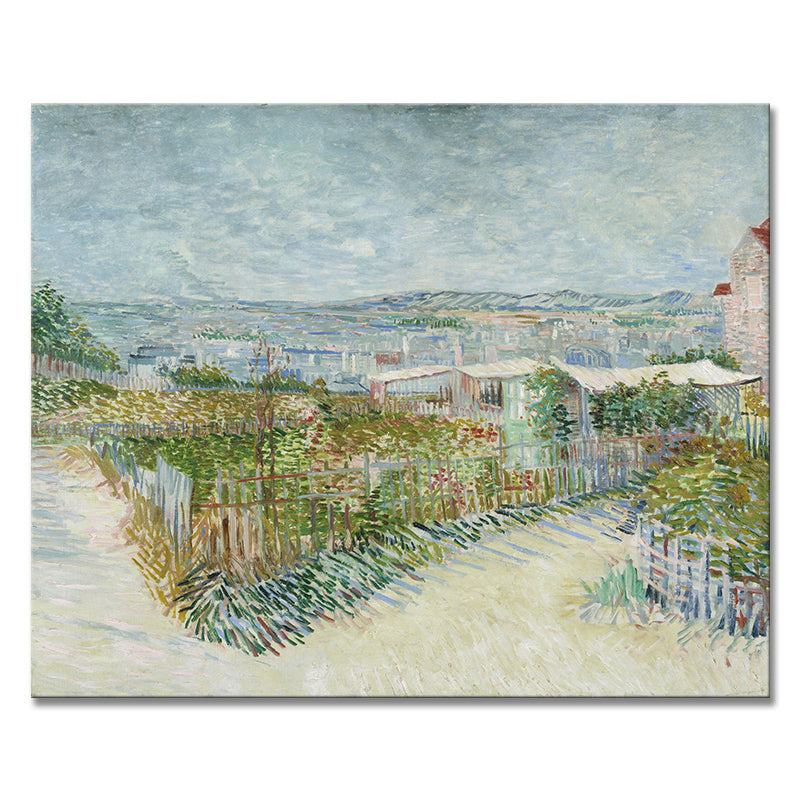 Van Gogh's landscape paintings are the brilliant jewels of post-Impressionist art, renowned for their unique perspectives and strong personal style.