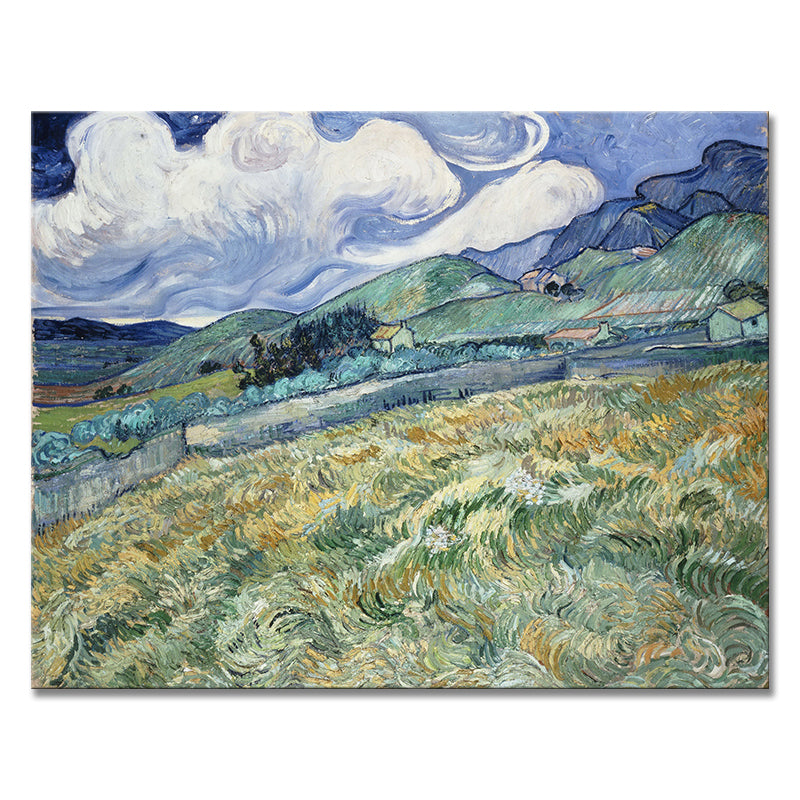Van Gogh's landscape paintings are the brilliant jewels of post-Impressionist art, renowned for their unique perspectives and strong personal style.