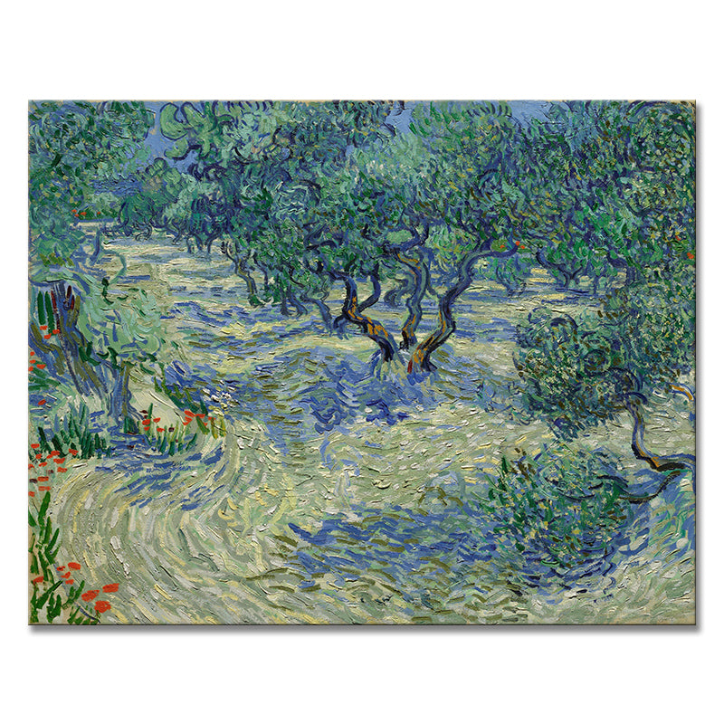 Van Gogh's landscape paintings are the brilliant jewels of post-Impressionist art, renowned for their unique perspectives and strong personal style.