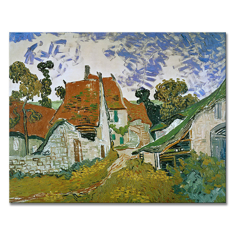 Van Gogh's landscape paintings are the brilliant jewels of post-Impressionist art, renowned for their unique perspectives and strong personal style.