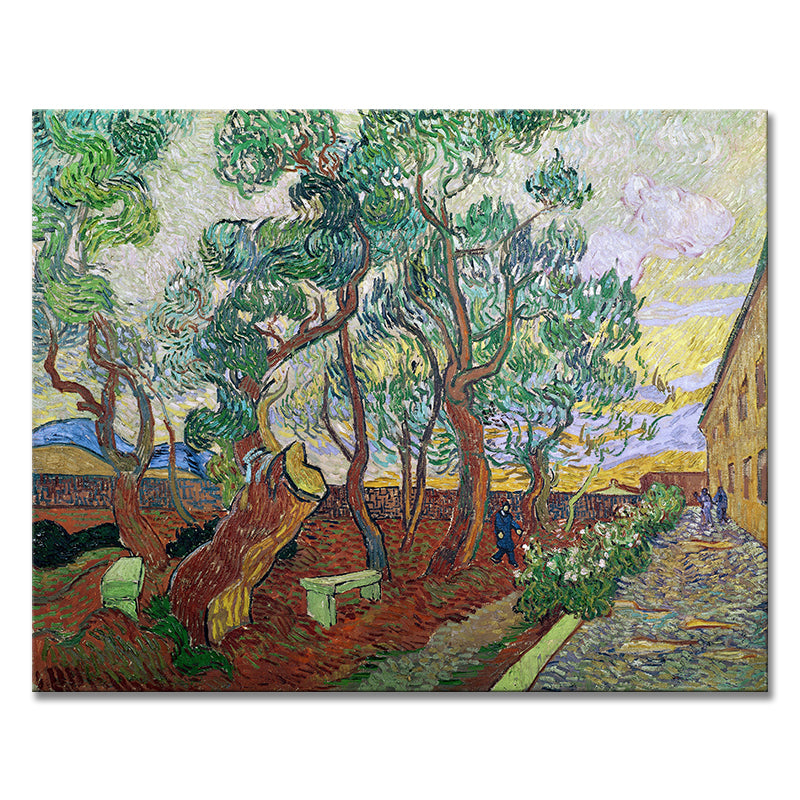 Van Gogh's landscape paintings are the brilliant jewels of post-Impressionist art, renowned for their unique perspectives and strong personal style.