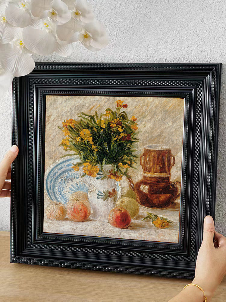 Black Vintage Style Frame, Canvas Print, Decorative Painting