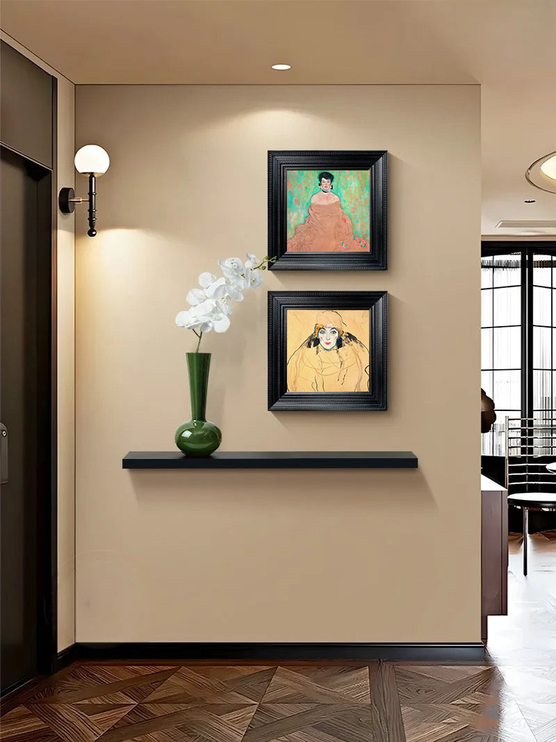 Black Vintage Style Frame, Canvas Print, Decorative Painting