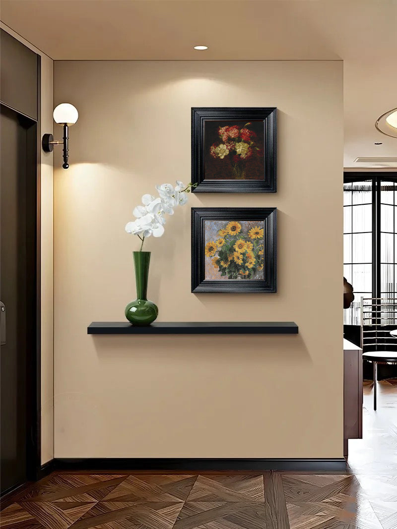 Black Vintage Style Frame, Canvas Print, Decorative Painting