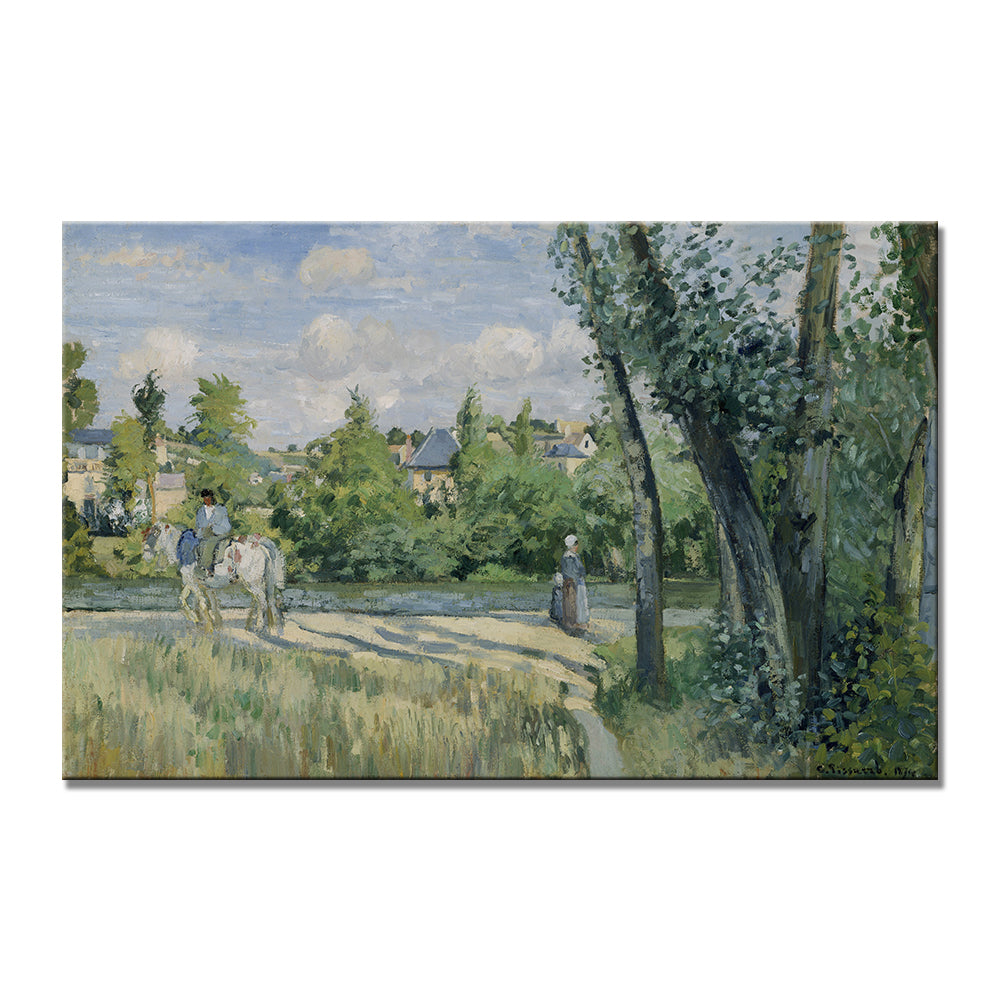 Pissarro Oil Painting 1 Art Digital Download