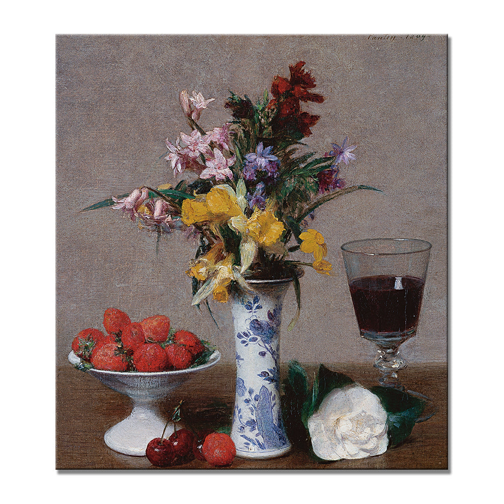 Fontane Latour Still Life Canvas Art Digital Download