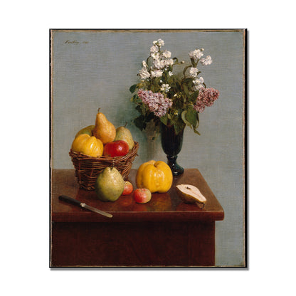 Fontane Latour Still Life Canvas Art Digital Download