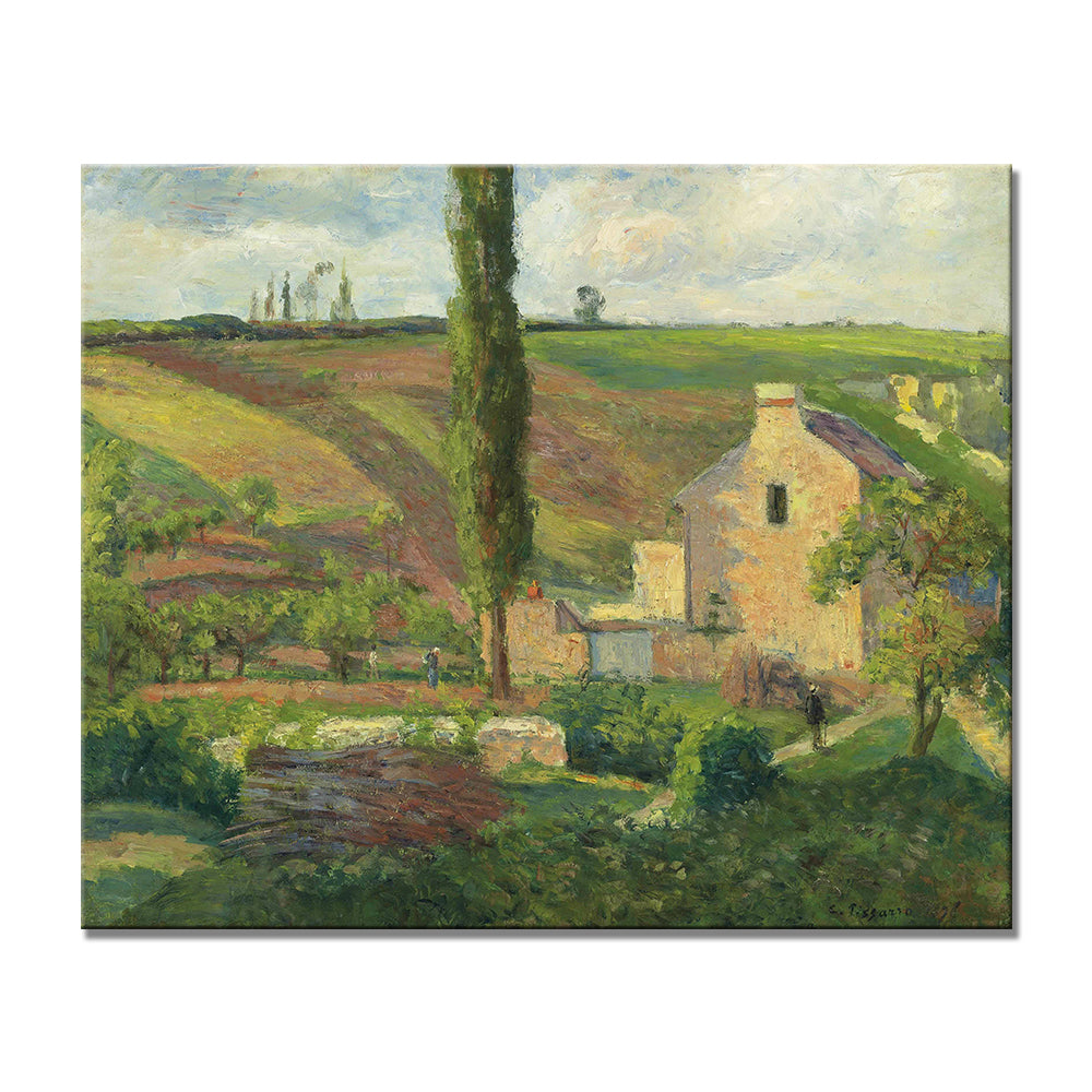 Pissarro Oil Painting 2 Art digital download