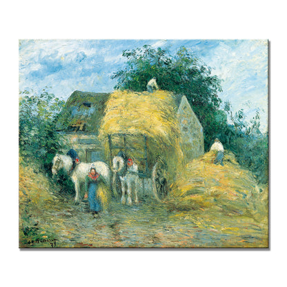 Pissarro Oil Painting 3 Art digital download