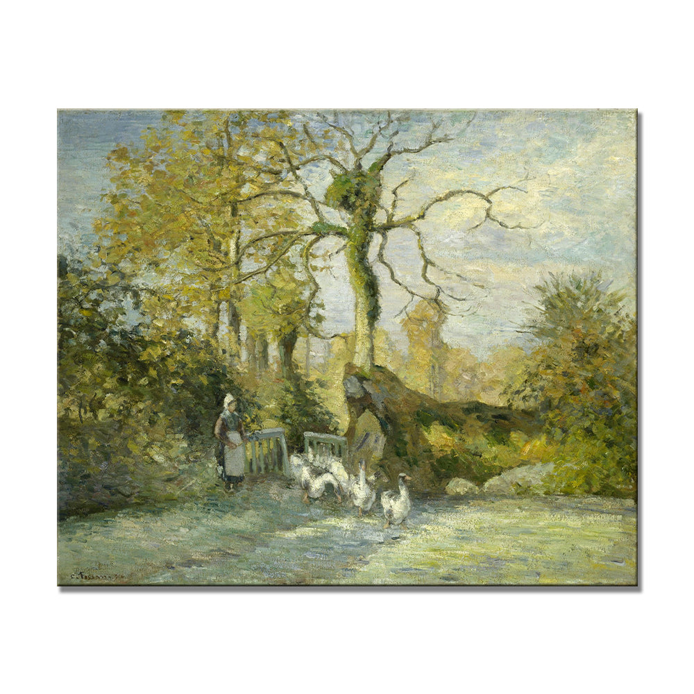 Pissarro Oil Painting 3 Art digital download