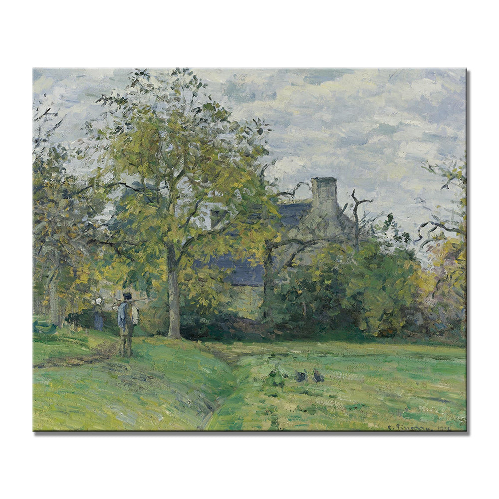 Pissarro Oil Painting 3 Art digital download