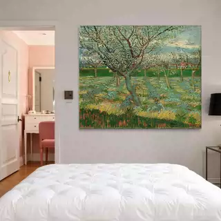 Van Gogh decorative paintings, niche art spray-painted hanging paintings, living room, dining room, entrance hall oil painting style art paintings, and homestay murals