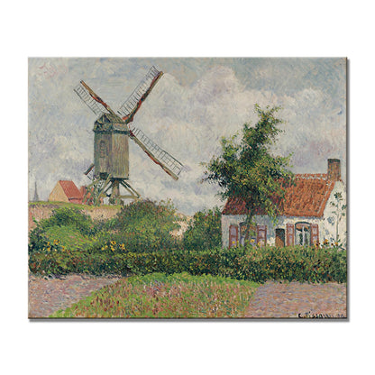 Pissarro Oil Painting 4 Art digital download