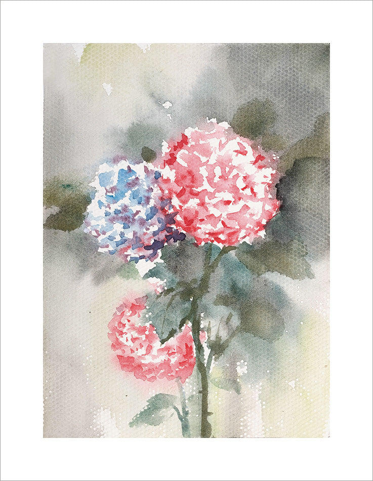 Floral watercolor digital art Download