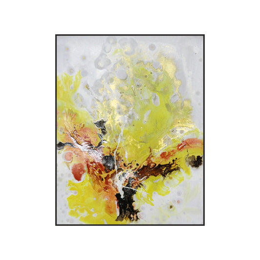 Abstract Yellow Art