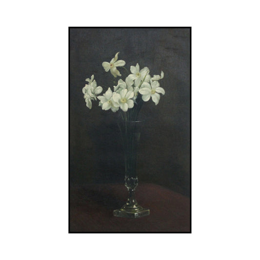 Flower Vase Oil Painting