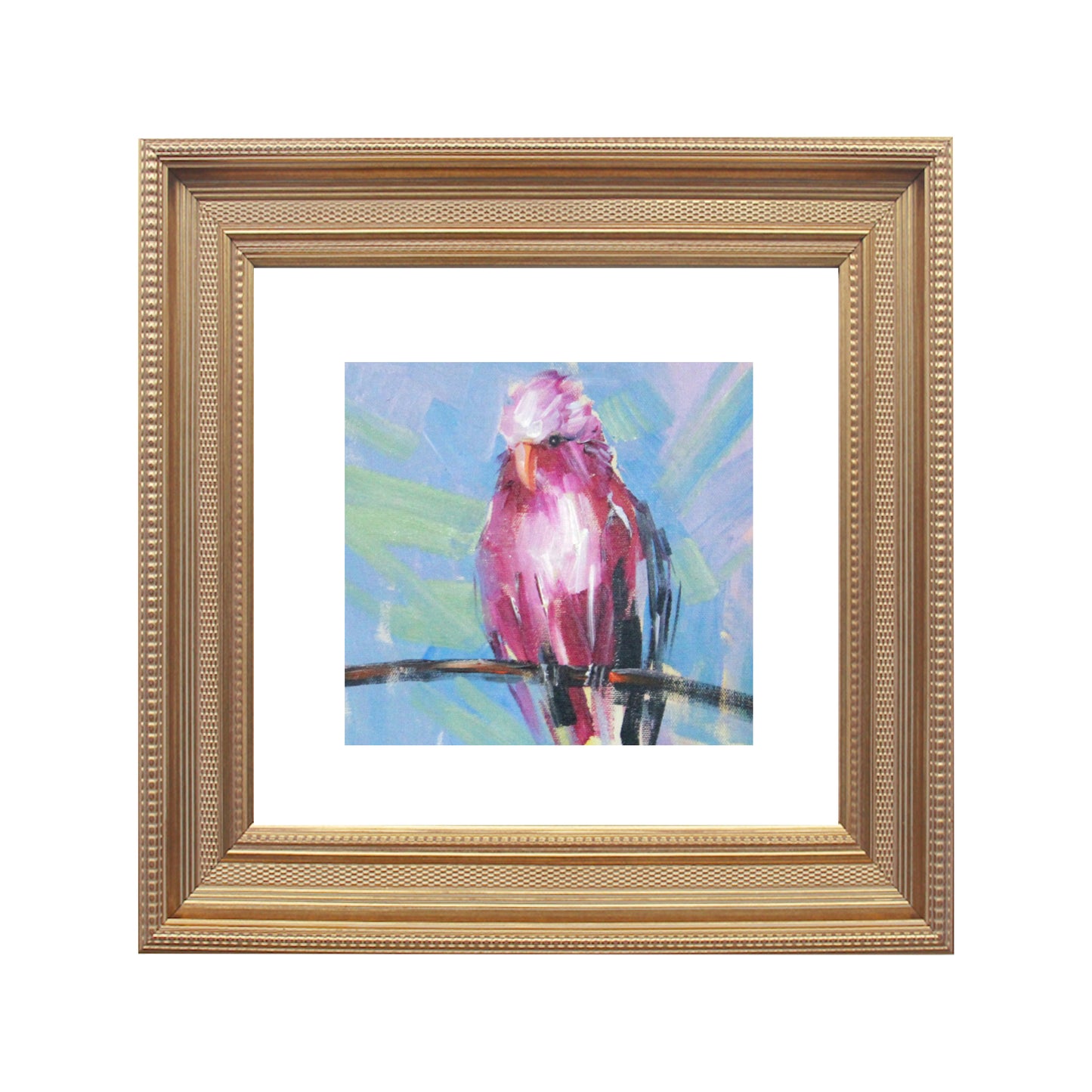 Pink Bird Painting