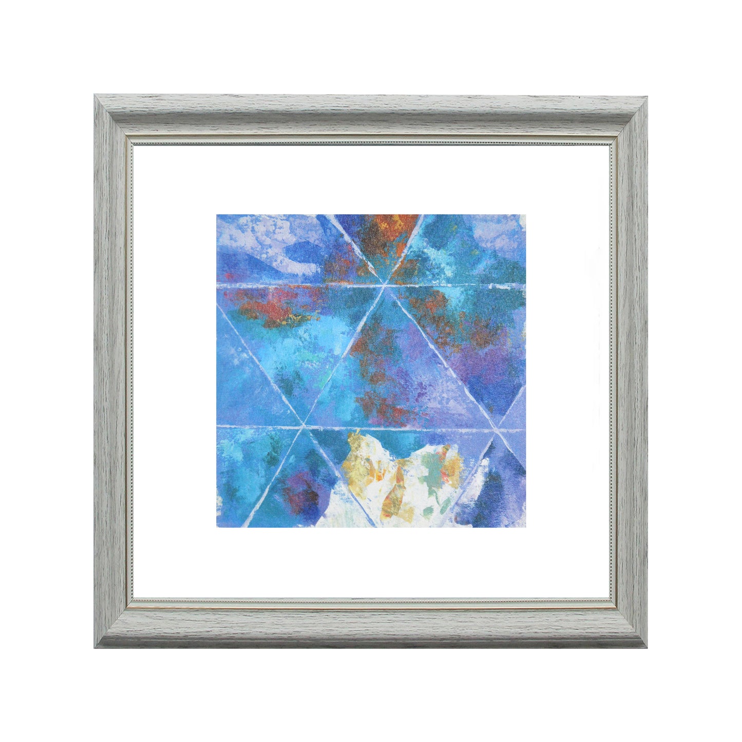 Navy Abstract Wall Art