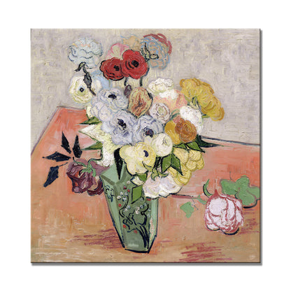 Van Gogh Flower Oil Painting Art Digital Download 1