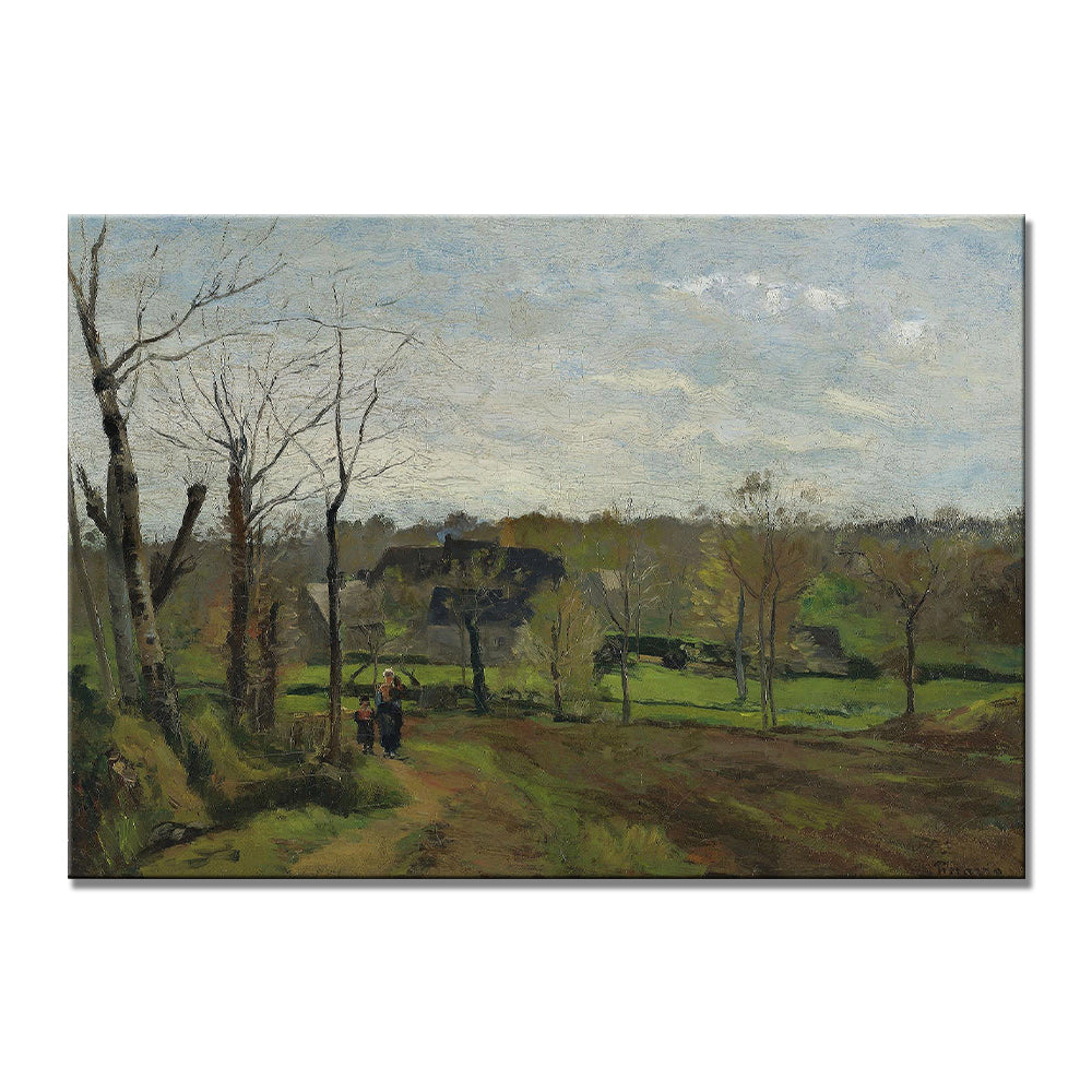 Pissarro Oil Painting 4 Art digital download