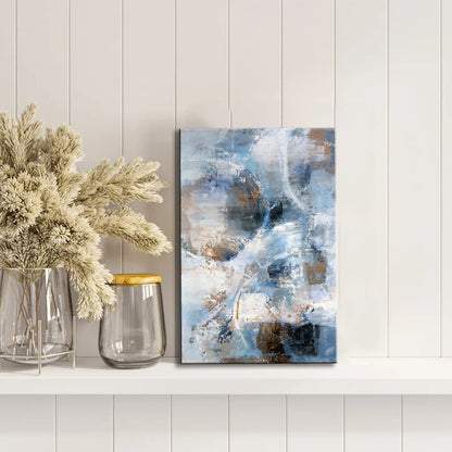 Abstract Wall Art Canvas Wooden Frame, Living Room, Bedroom, Office Home can be Hung Directly