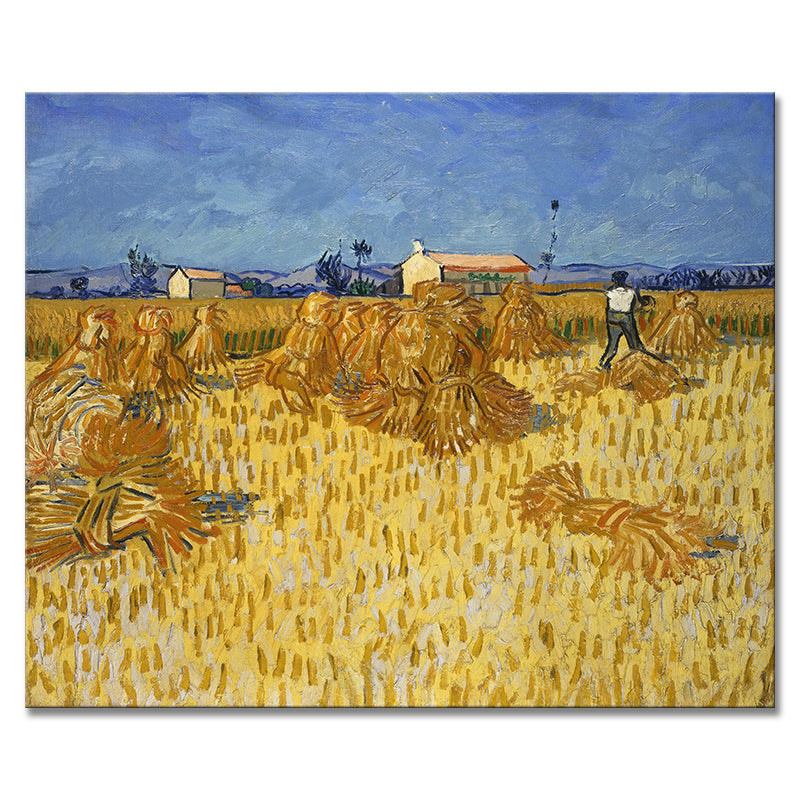 Van Gogh decorative paintings, niche art spray-painted hanging paintings, living room, dining room, entrance hall oil painting style art paintings, and homestay murals