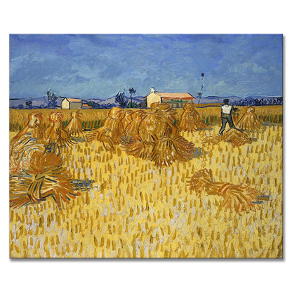 Van Gogh decorative paintings, niche art spray-painted hanging paintings, living room, dining room, entrance hall oil painting style art paintings, and homestay murals