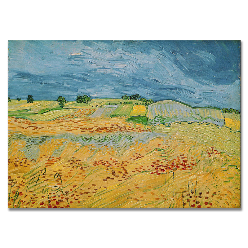 Van Gogh's landscape paintings are the brilliant jewels of post-Impressionist art, renowned for their unique perspectives and strong personal style.