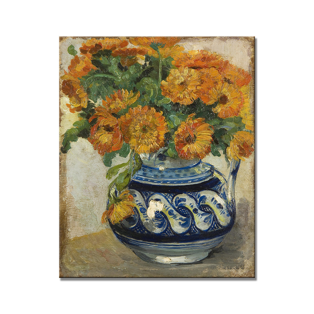 Van Gogh Flower Oil Painting Art Digital Download 2