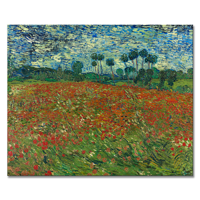 Van Gogh's landscape paintings are the brilliant jewels of post-Impressionist art, renowned for their unique perspectives and strong personal style.