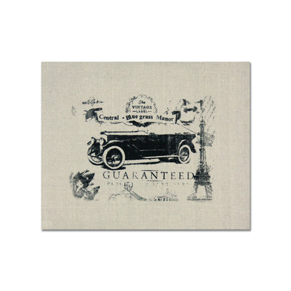 Vintage Car Painting on Canvas