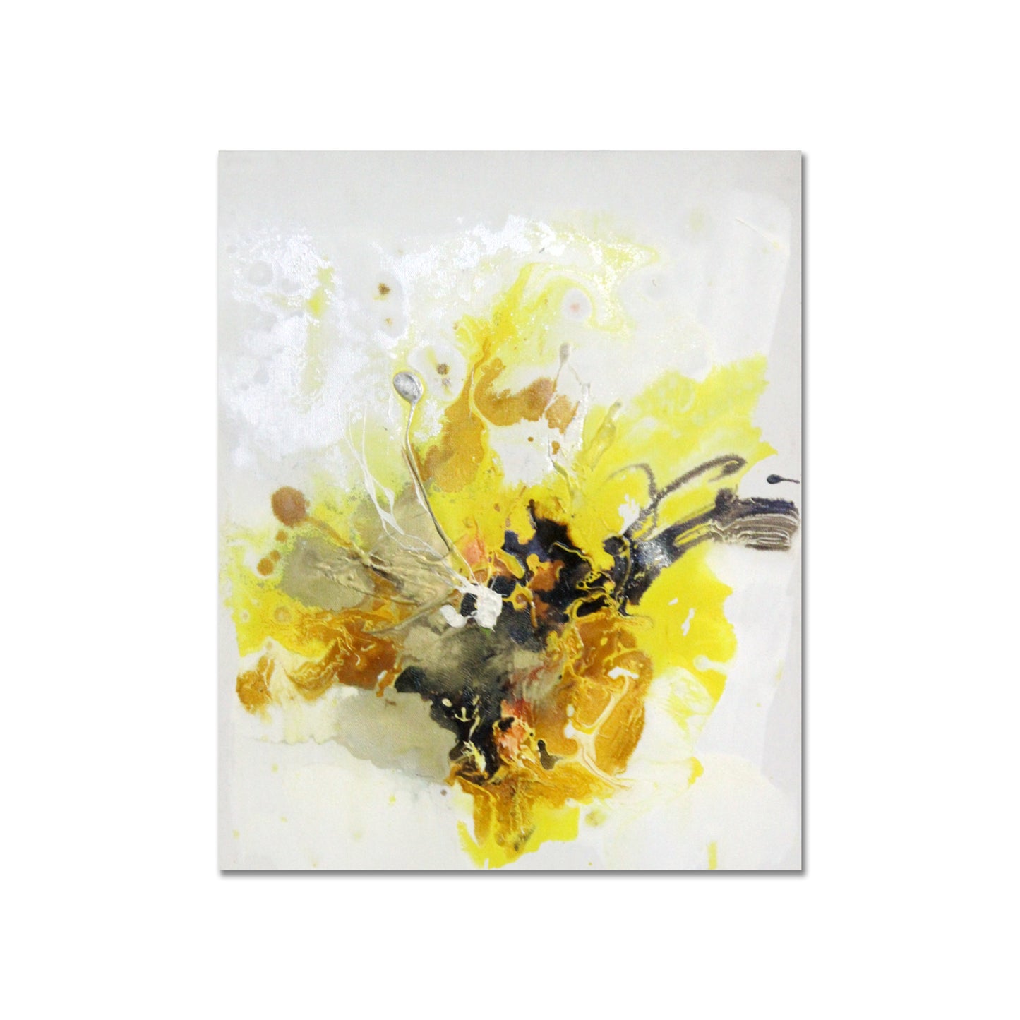 Abstract Yellow Art