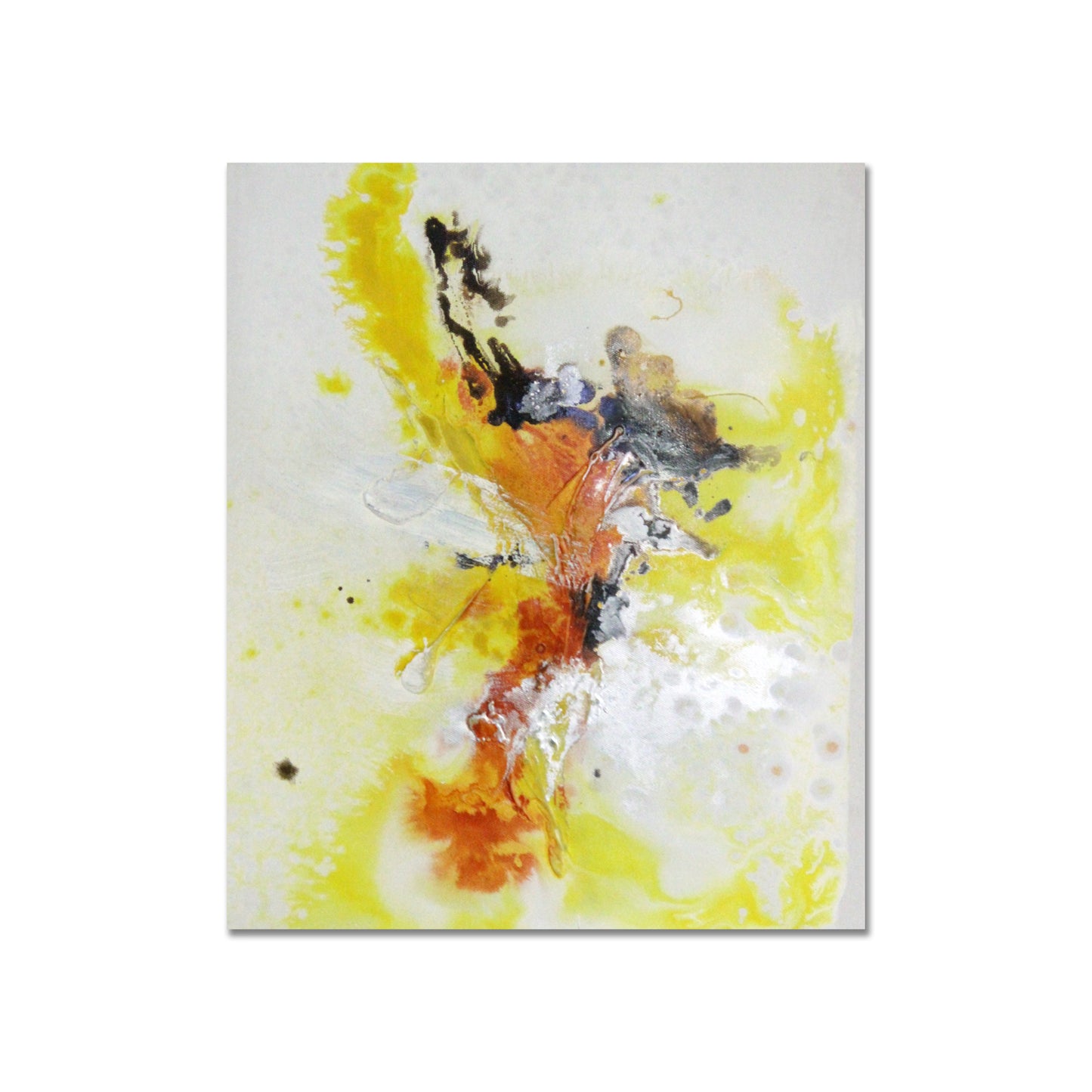 Abstract Yellow Art