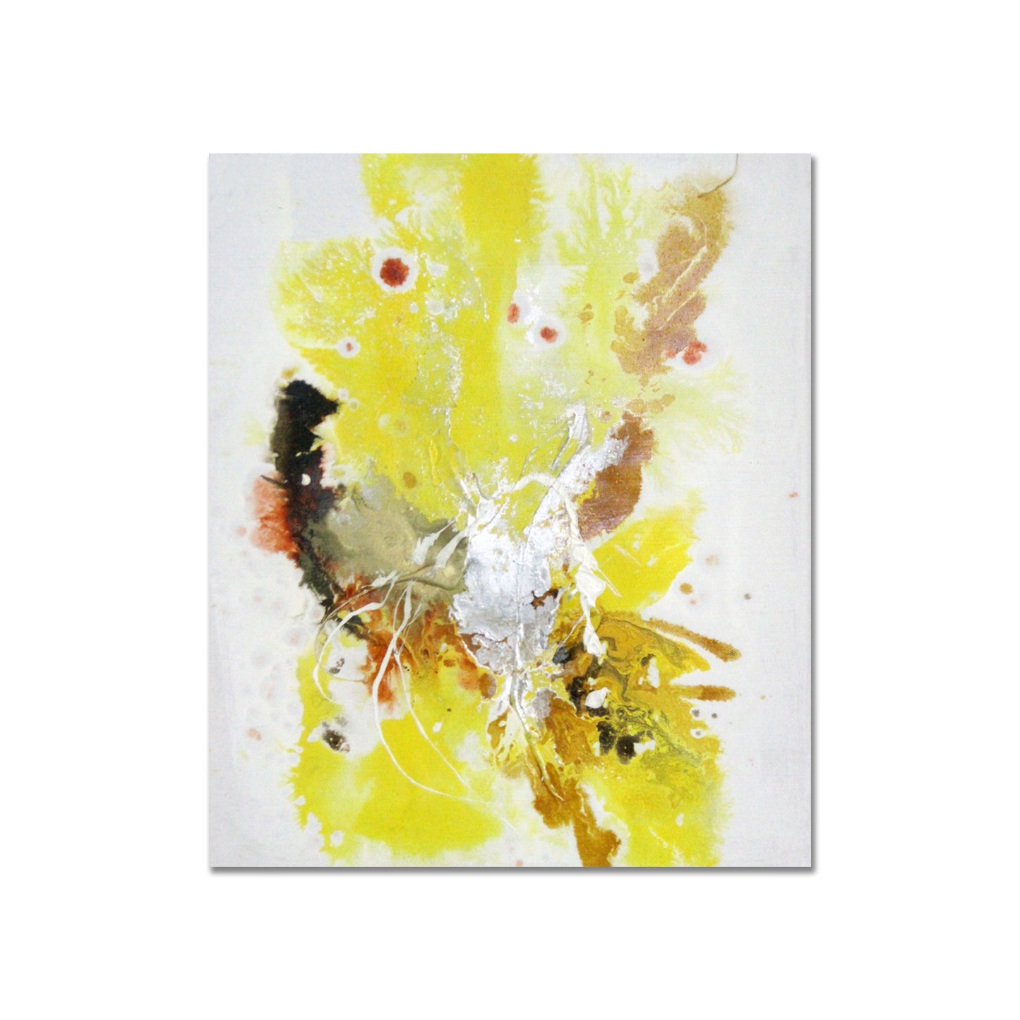 Abstract Yellow Art