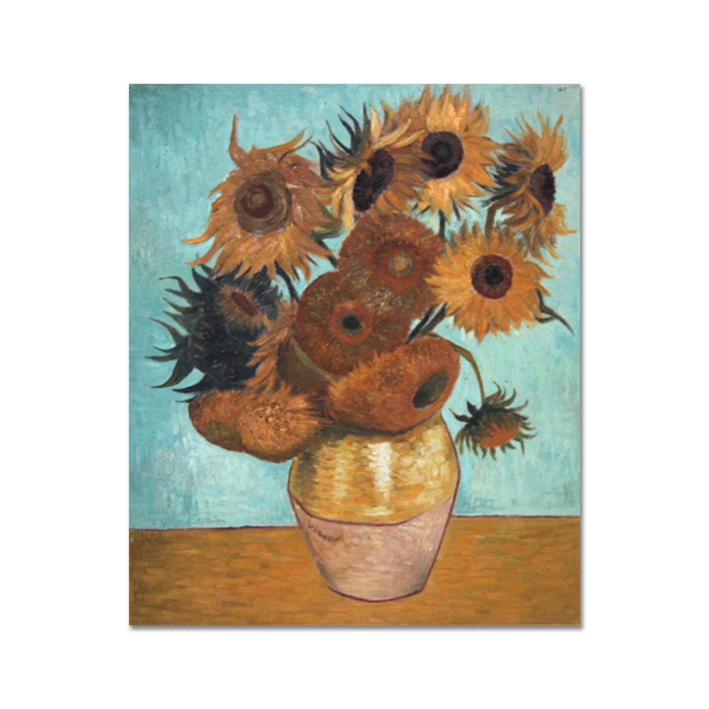 Twelve Sunflowers