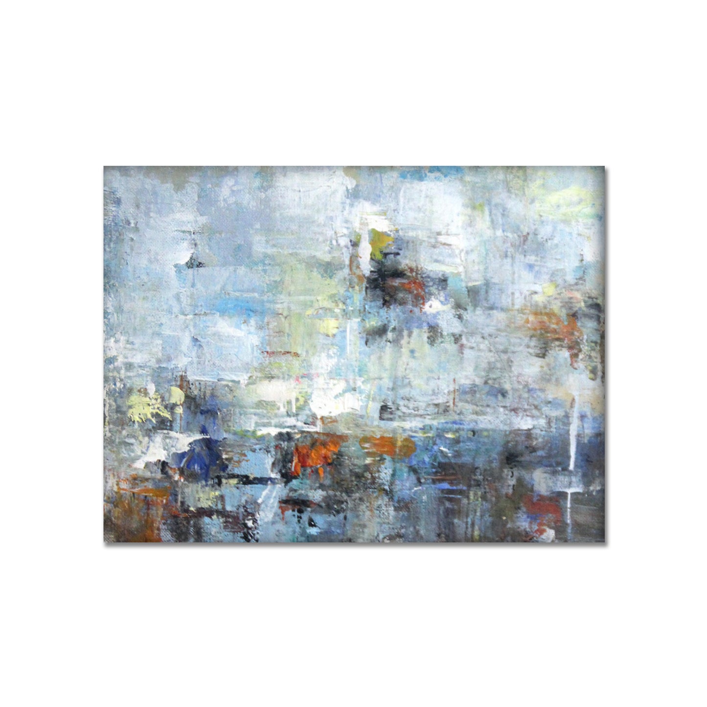 Blue Abstract Art Canvas