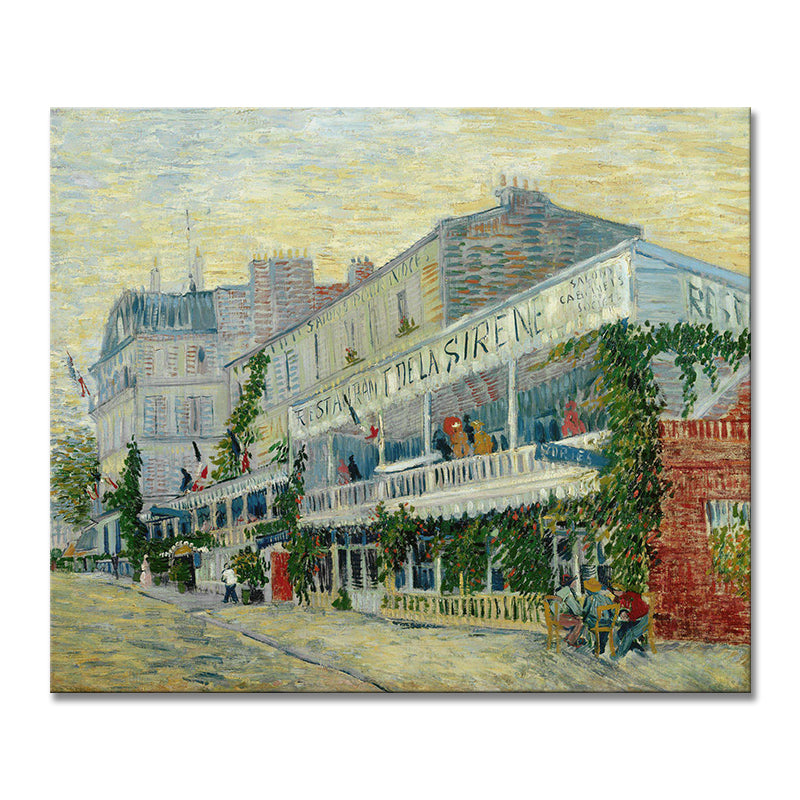 Van Gogh's landscape paintings are the brilliant jewels of post-Impressionist art, renowned for their unique perspectives and strong personal style.