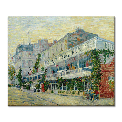 Van Gogh's landscape paintings are the brilliant jewels of post-Impressionist art, renowned for their unique perspectives and strong personal style.