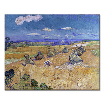 Van Gogh's landscape paintings are the brilliant jewels of post-Impressionist art, renowned for their unique perspectives and strong personal style.