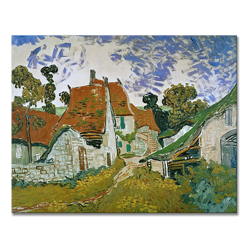 Van Gogh's landscape paintings are the brilliant jewels of post-Impressionist art, renowned for their unique perspectives and strong personal style.