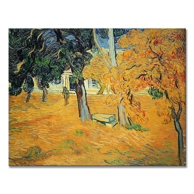 Van Gogh's landscape paintings are the brilliant jewels of post-Impressionist art, renowned for their unique perspectives and strong personal style.