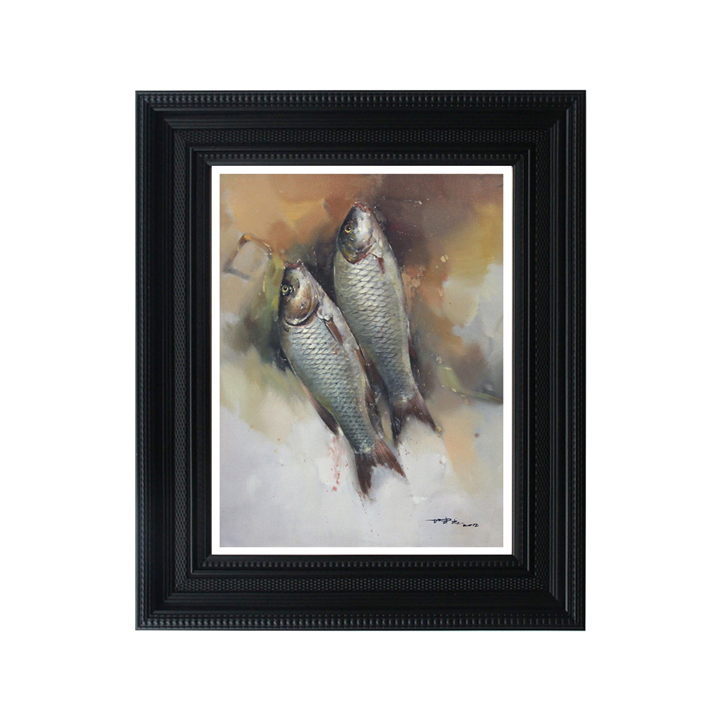 Abstract Fish Painting