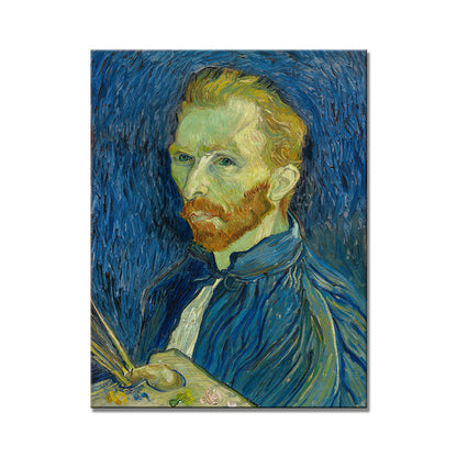 Van Gogh Figures Self-portrait Oil Painting Art Digital Download 1