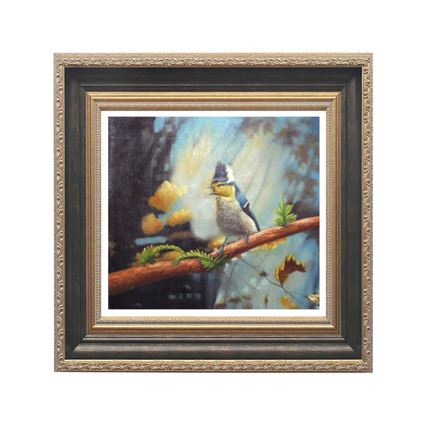 Blue Bird Canvas Painting