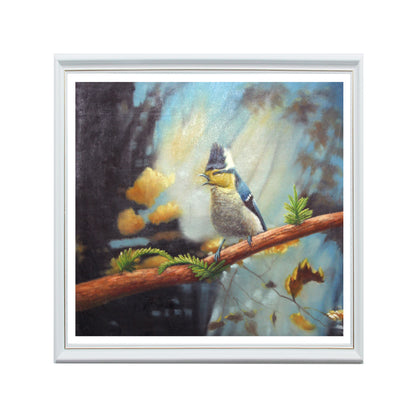 Blue Bird Canvas Painting