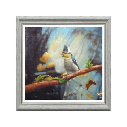 Blue Bird Canvas Painting