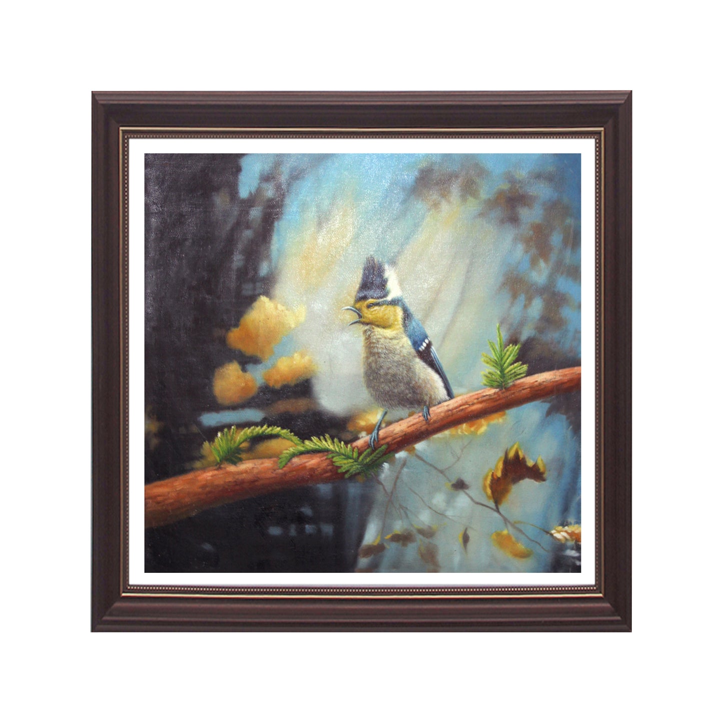 Blue Bird Canvas Painting