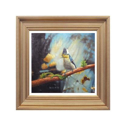 Blue Bird Canvas Painting