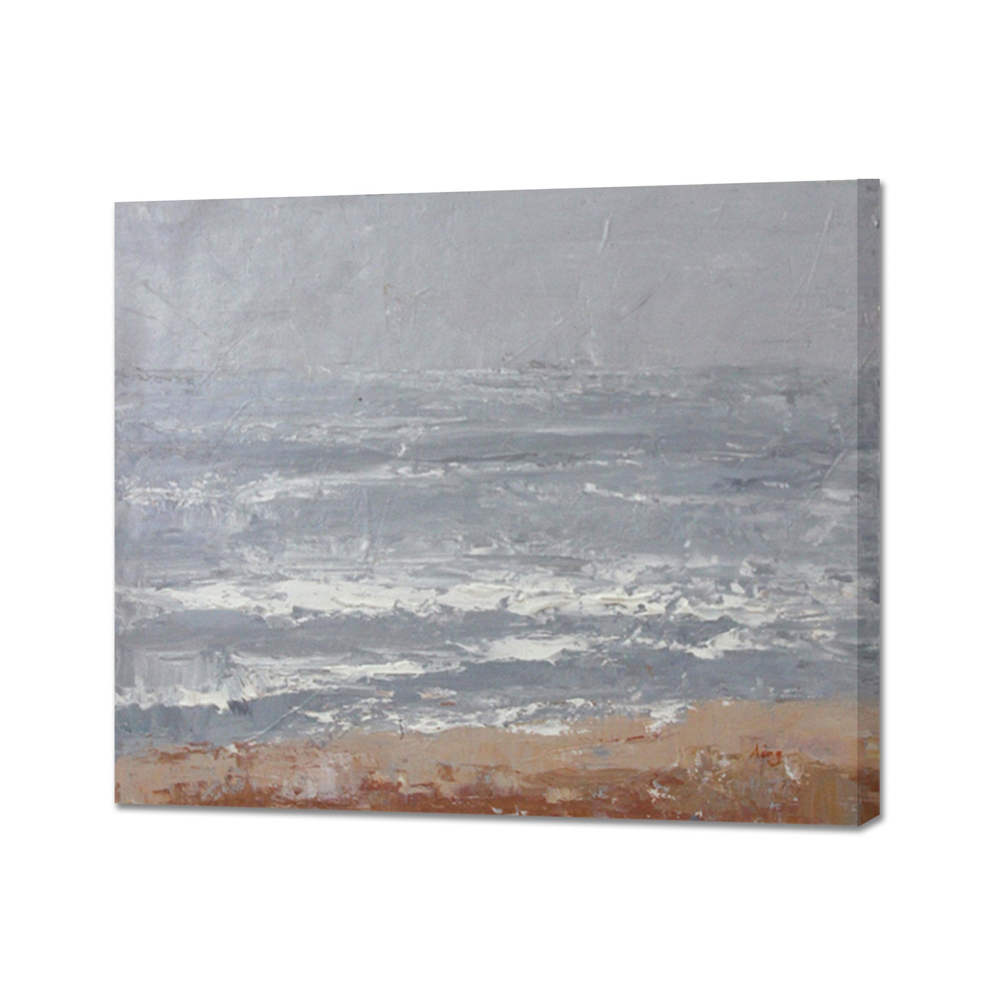 Abstract Seascape Oil Painting